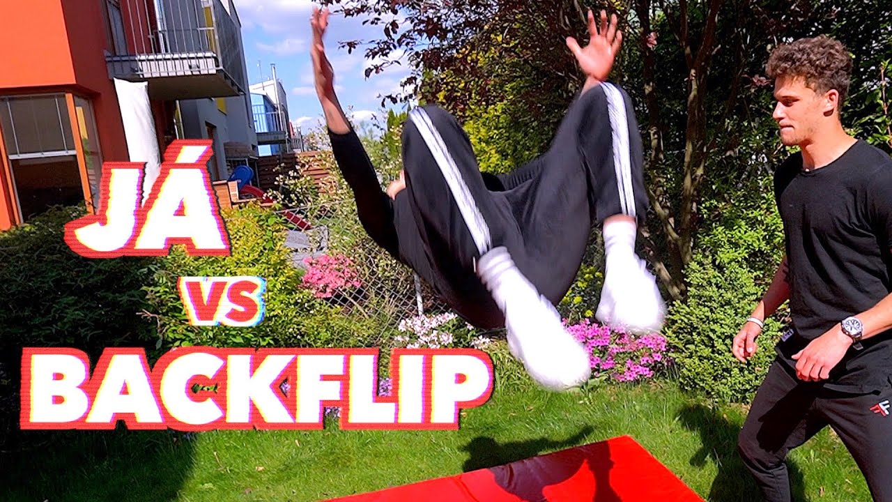 Jak jsem se učila BACKFLIP | BV