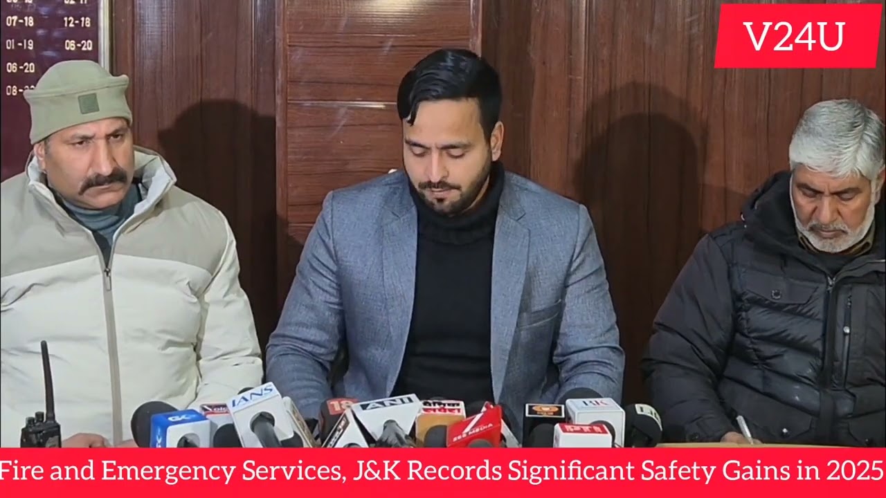 Fire and Emergency Services, J&K Records Significant Safety Gains in 2025