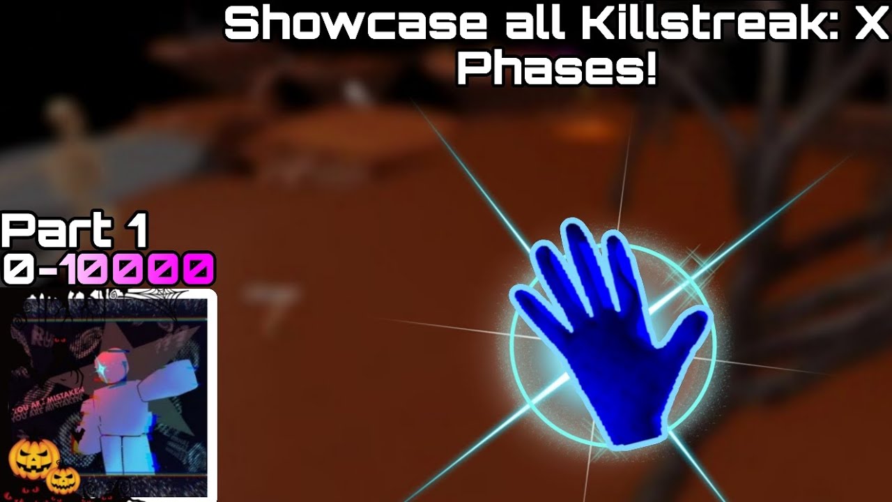 Showcase all Killstreak: X Phases! (Part 1) | Random Killstreak Game