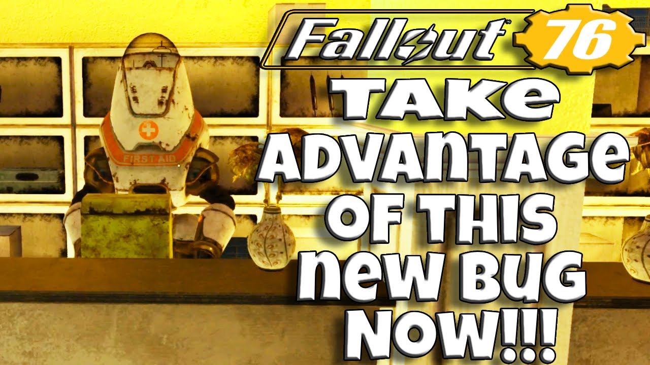 Huge New Scrap Weapons and Chems Bug Found in Fallout 76!