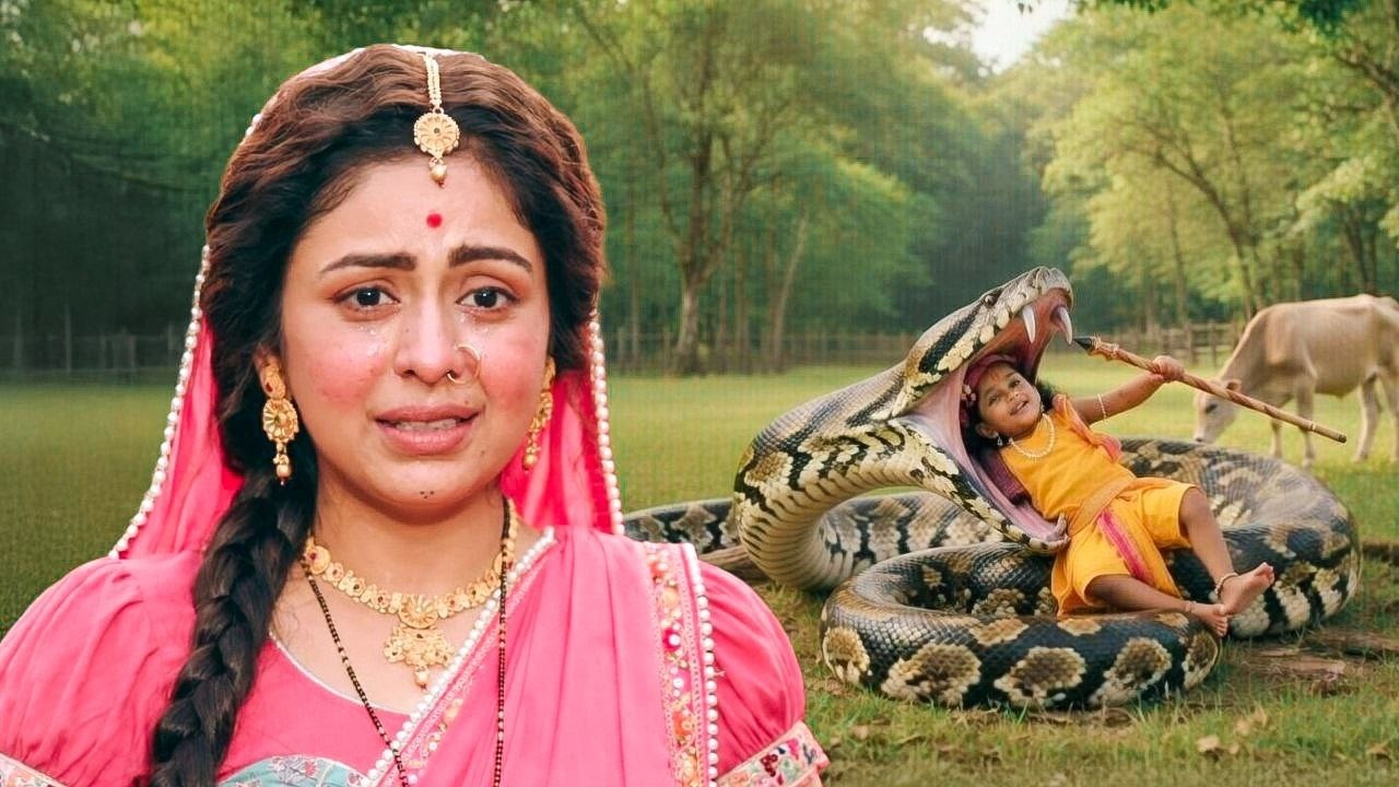 बक्कासुर ने कृष को  खा गया || Yashomati Maiyaa Ke Nandlala ||