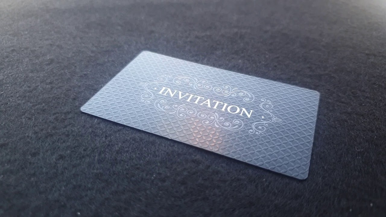 Metal Business Cards