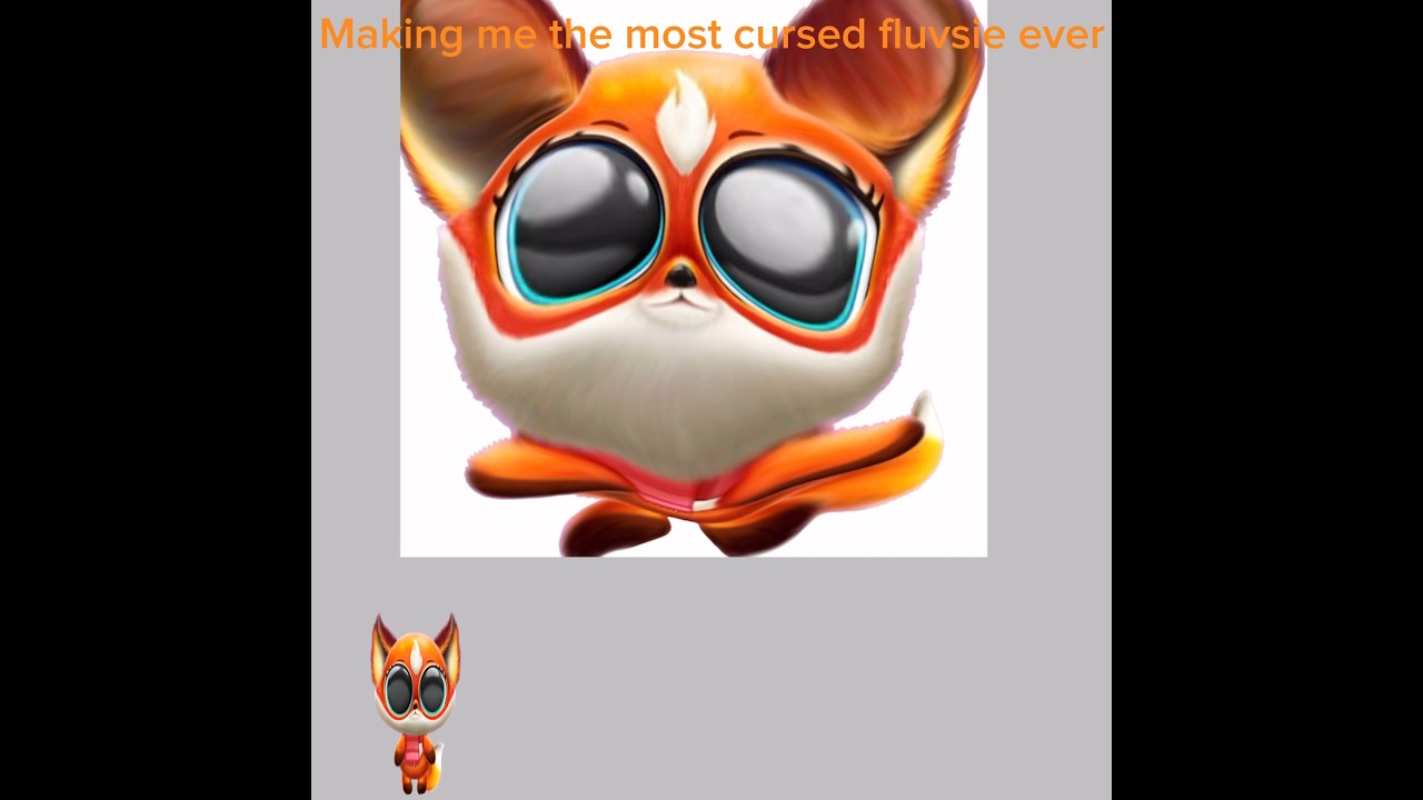 Making me the most cursed fluvsie ever / read desc #Fluvsies #AmberFluvsies