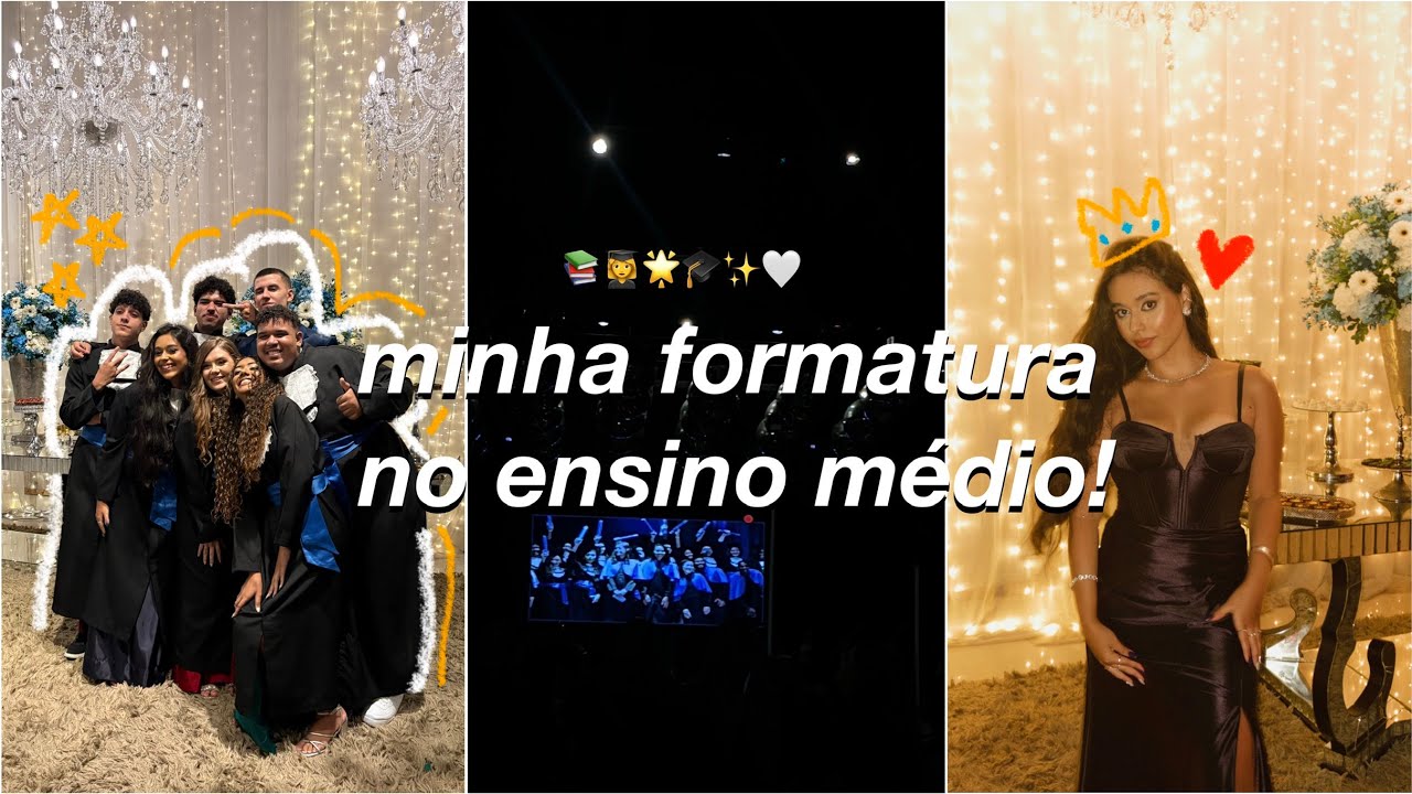 minha formatura no terceirão | YaleMUN + grwm + festa 🎓🌟