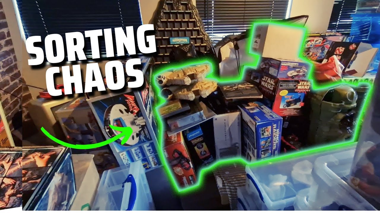 Overwhelmed by Retro Toys! Sorting the Vintage Chaos