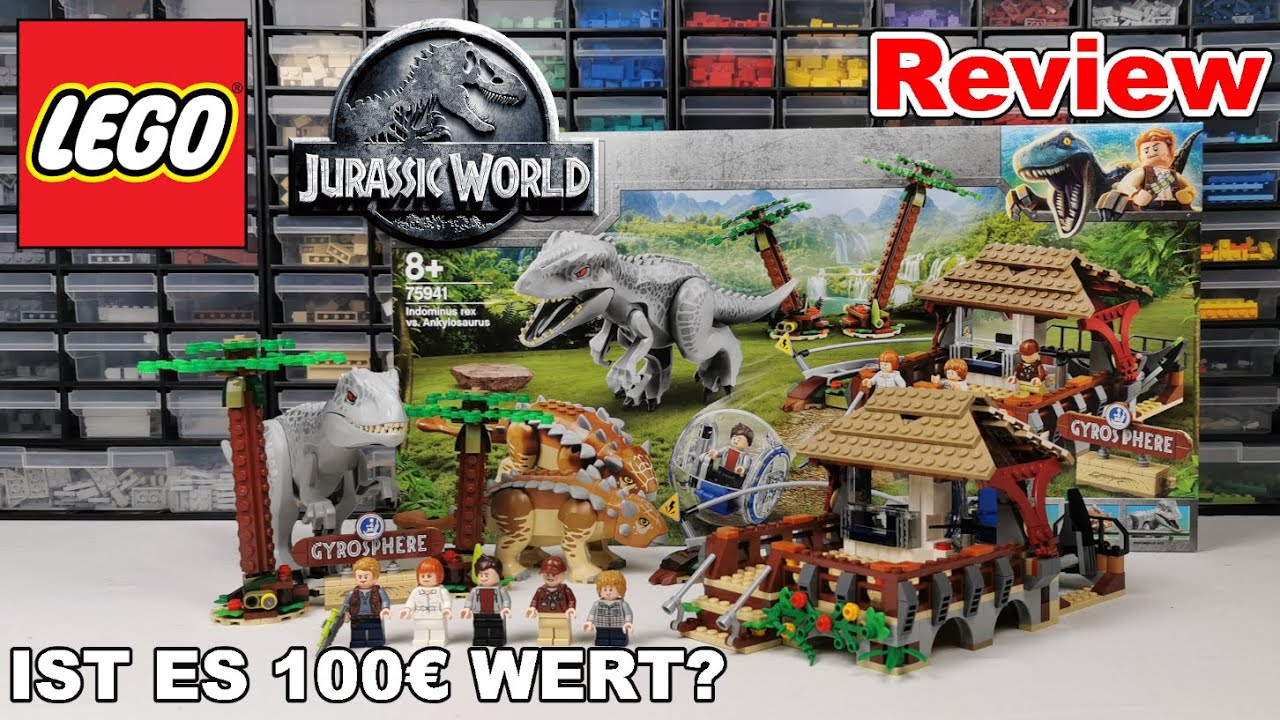 Lego Jurassic World 75941 Indominus rex vs. Ankylosaurus Review | Teuer aber genial! 💲💲💲