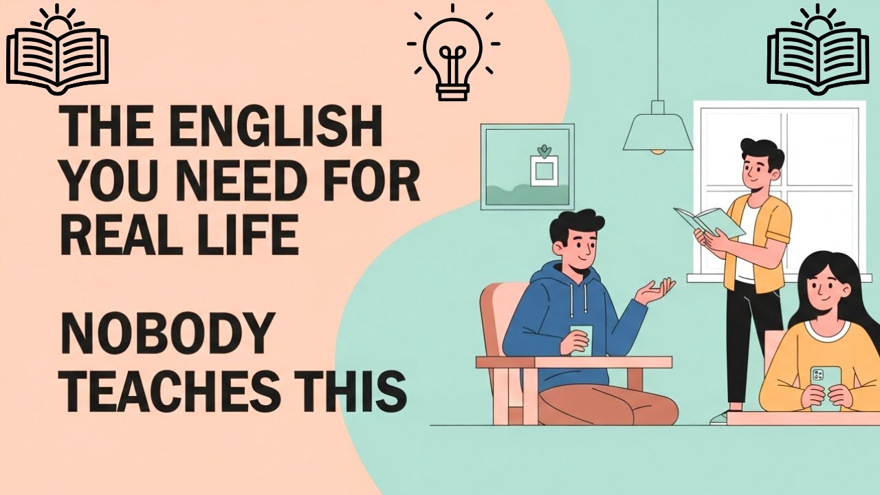 The English You Need for Real Life Nobody Teaches This