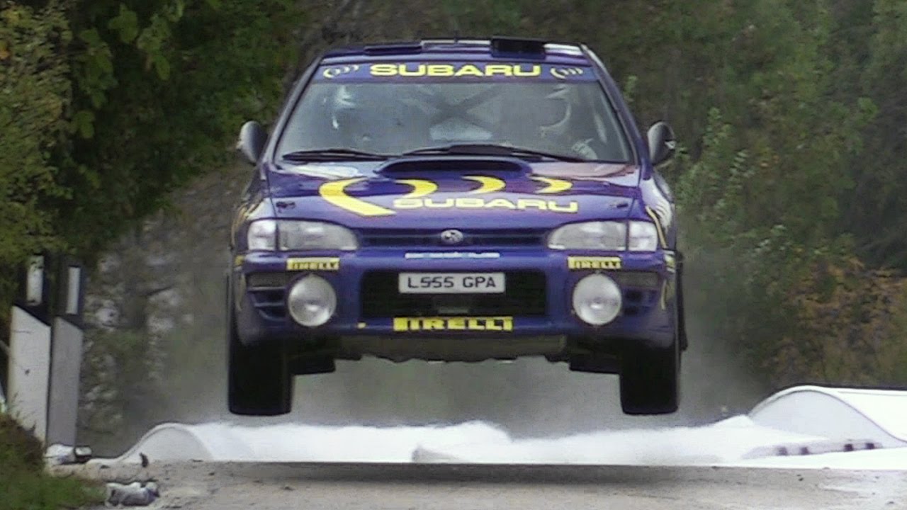 Subaru Impreza 555 Rally Group A Pure Sound at Rally Legend 2016