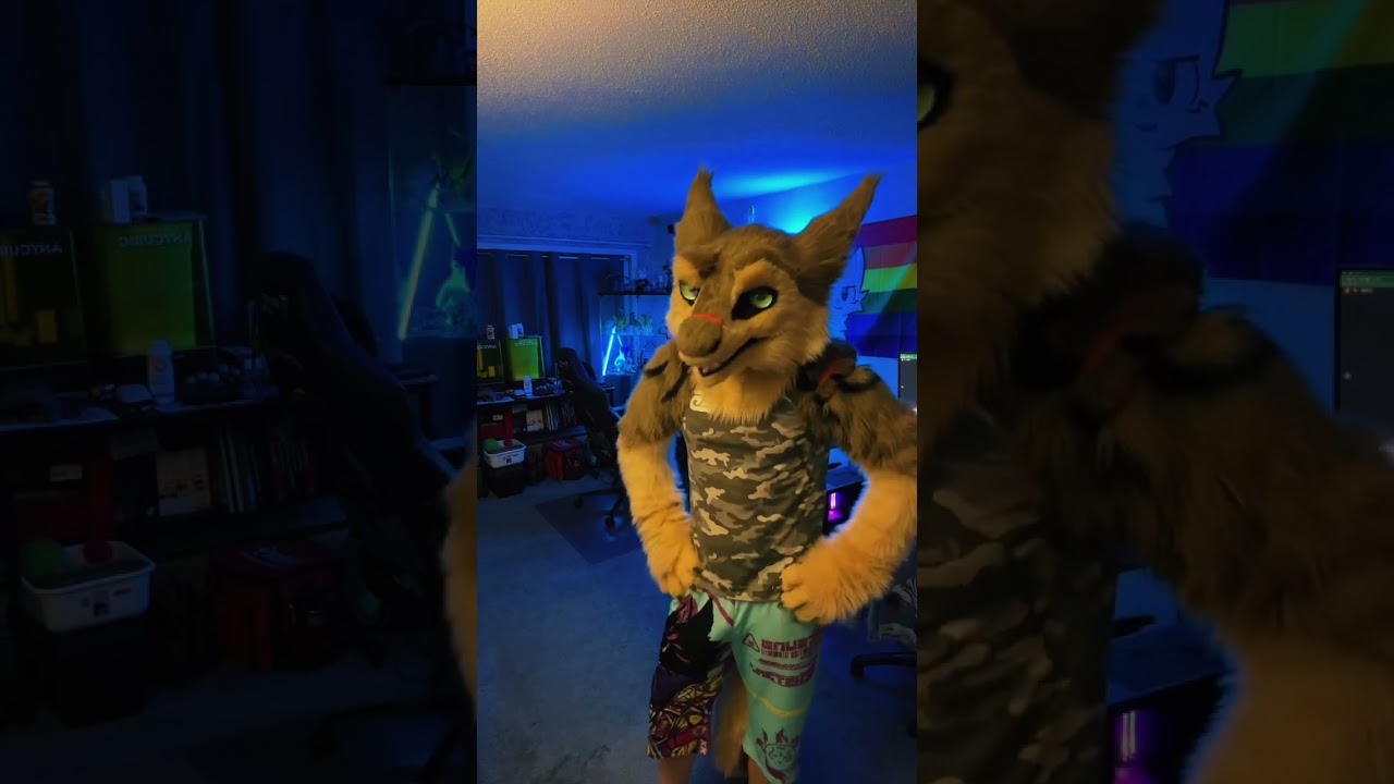 Do I papa? #furry #furryfandom #furrytiktok #sergal #fyp #lgbt #streamer #Docisco #fursuit