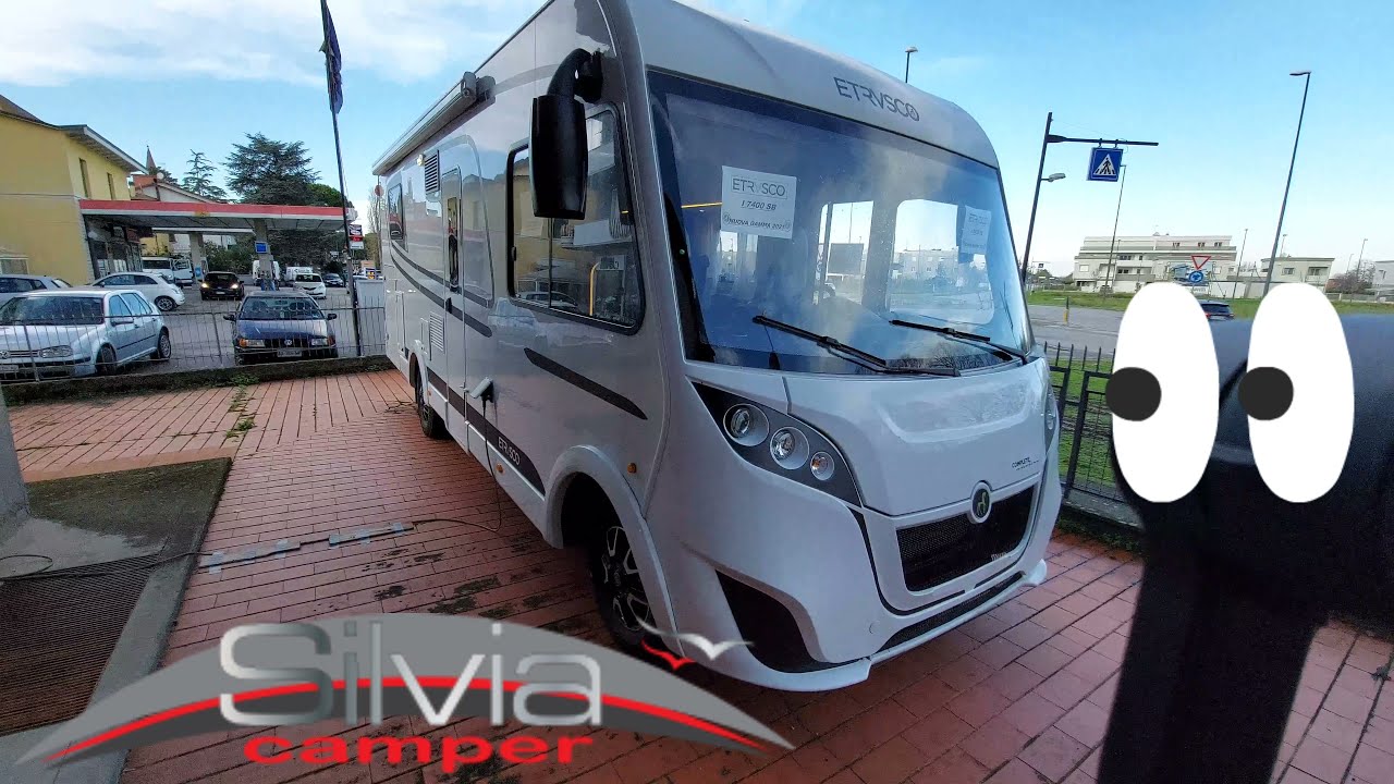 Etrusco I7400SB gamma21 camper motorhome 740cm letti gemelli 5 posti garage da @silviacampers.r.l1803
