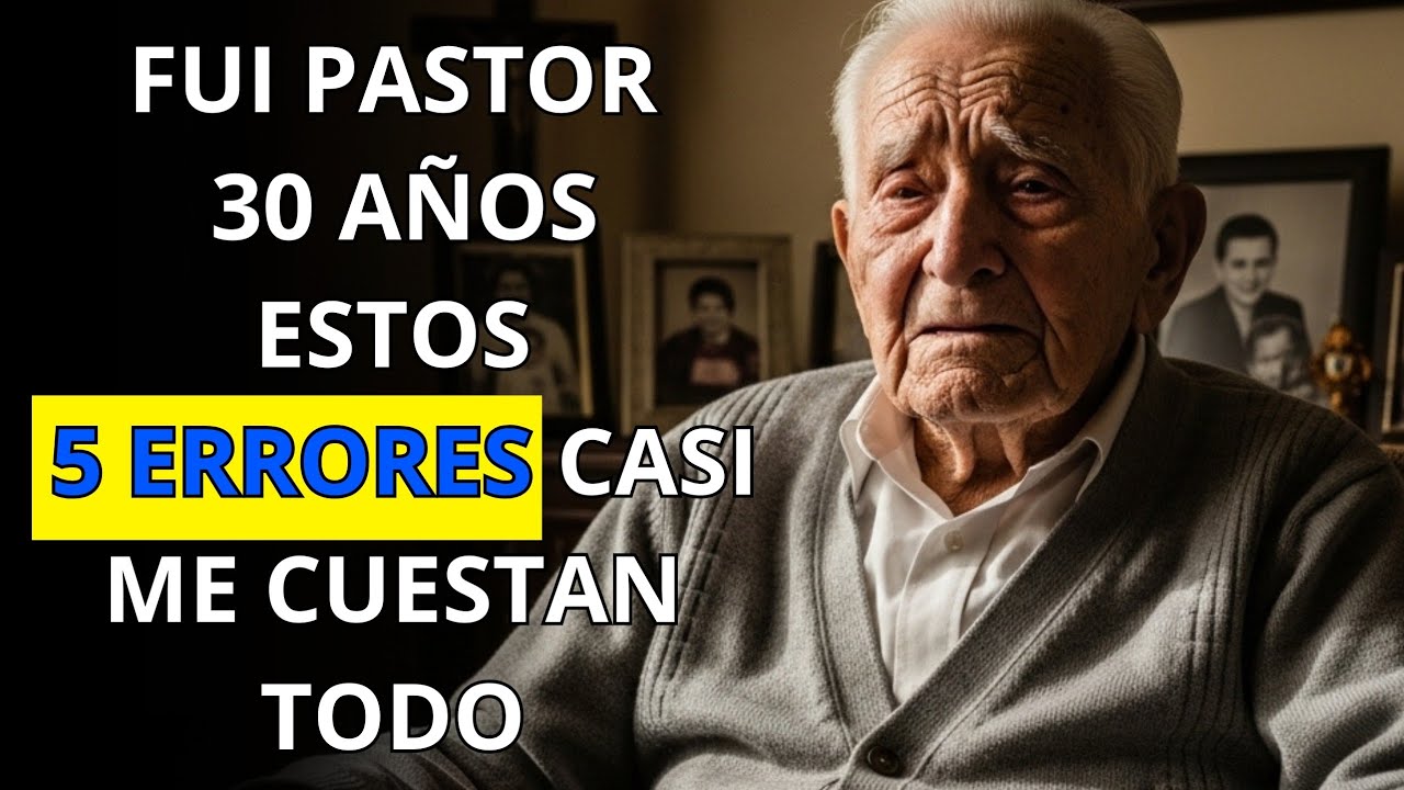  Pastor 30 Años... Estos 5 Errores Casi Destruyen Mi Matrimonio de 60 Años