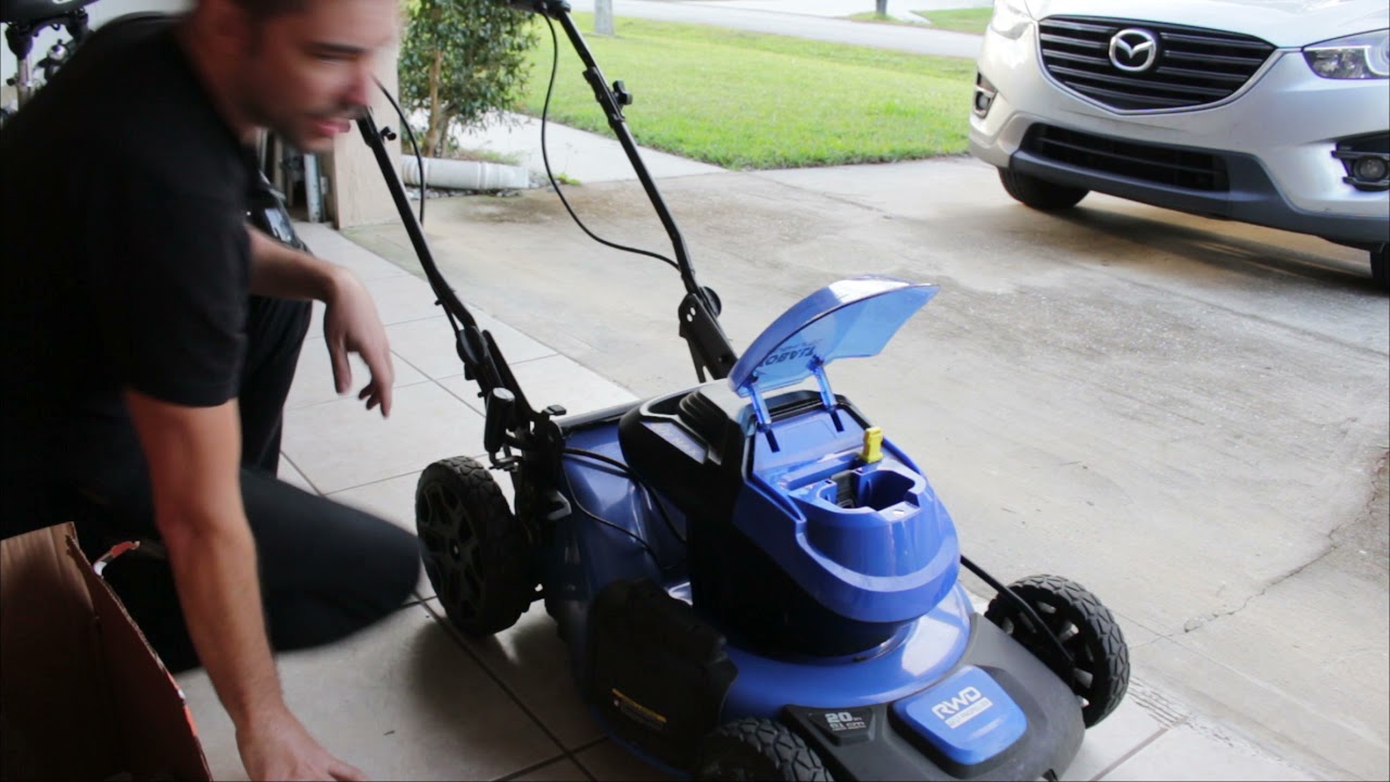 Used Kobalt lawn mower - test and review