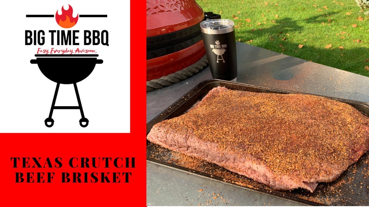 Texas Crutch Style Smoked Brisket