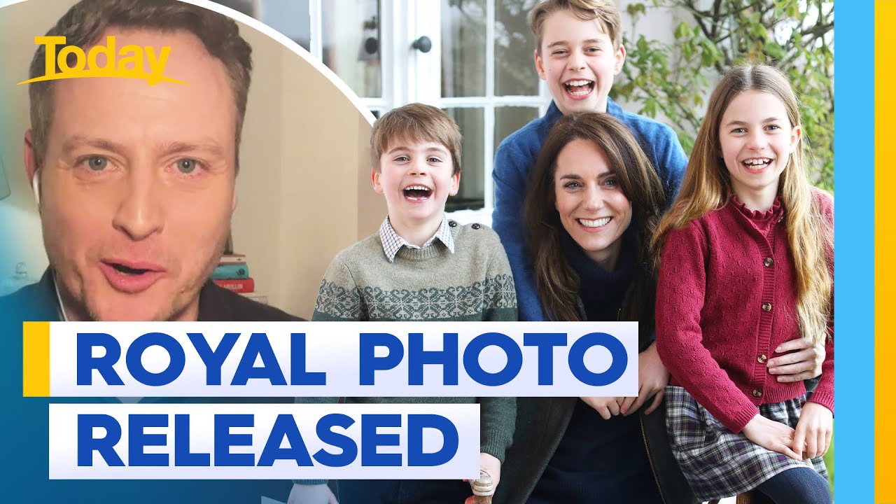 New photo of Kate Middleton released amid surgery recovery | Today Show Australia
