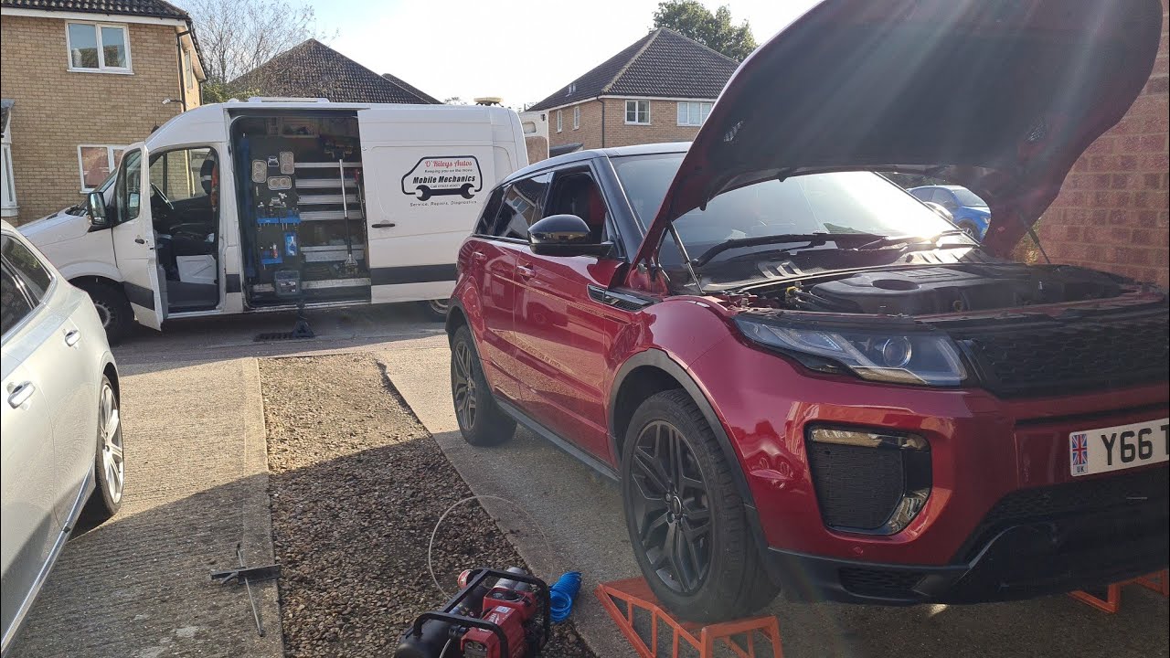 Land Rover Range Evoque 2.0: очистка засоренного сажевого фильтра и порт инжектора AdBlue P2463-0...