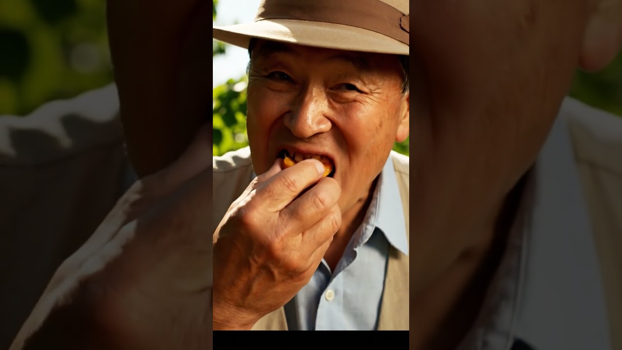 Apricot Farmer 🍑 | Sweet Orchard Harvest ASMR in Mountain Village | Village Life Shorts 🌿