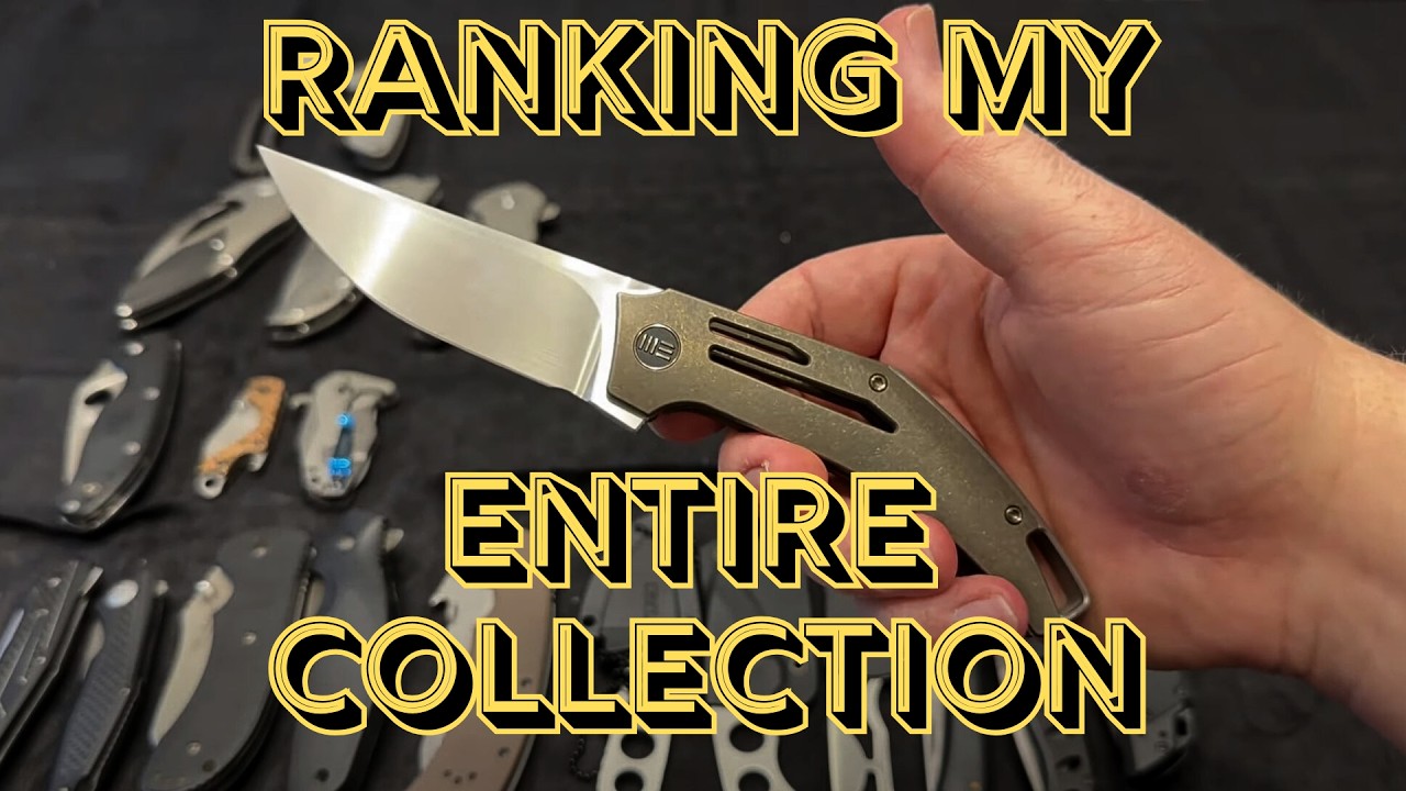 Ranking My Entire Knife Collection - 2025 Collection Update