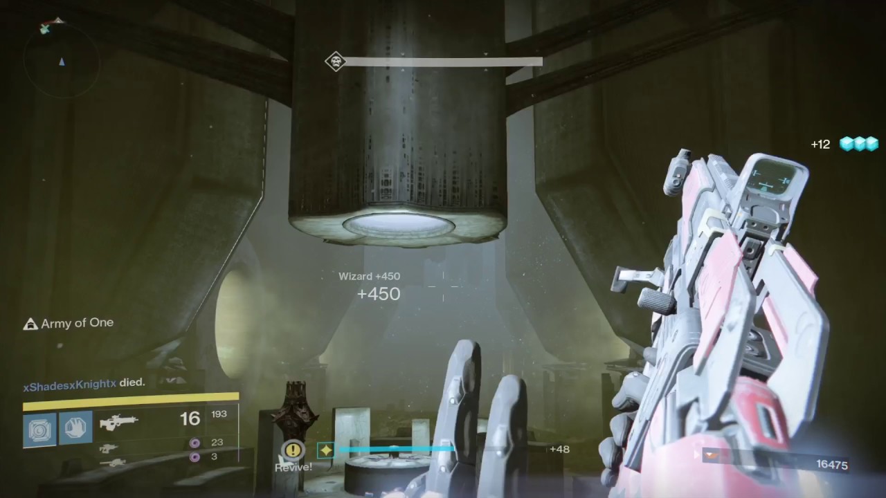 Destiny - perfect scatter grenade throw