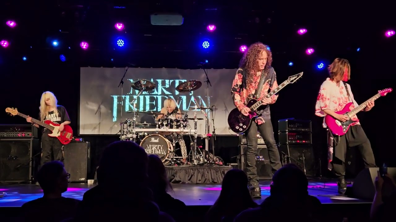Marty Friedman performs 'Tearful Confession' at the Tupelo Music Hall in Derry, NH 2025-02-06