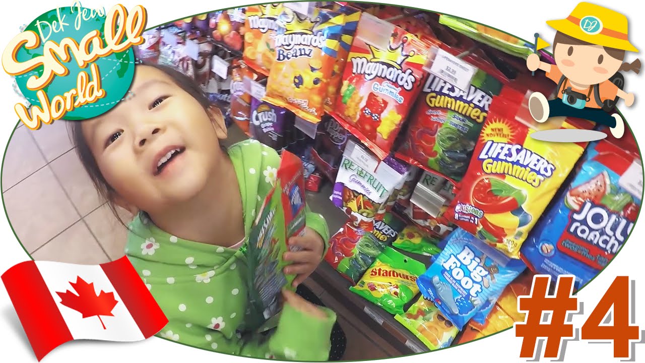 เด็กจิ๋วพาช้อปปิ้งขนมแปลกๆที่แคนาดา (Canada#4)