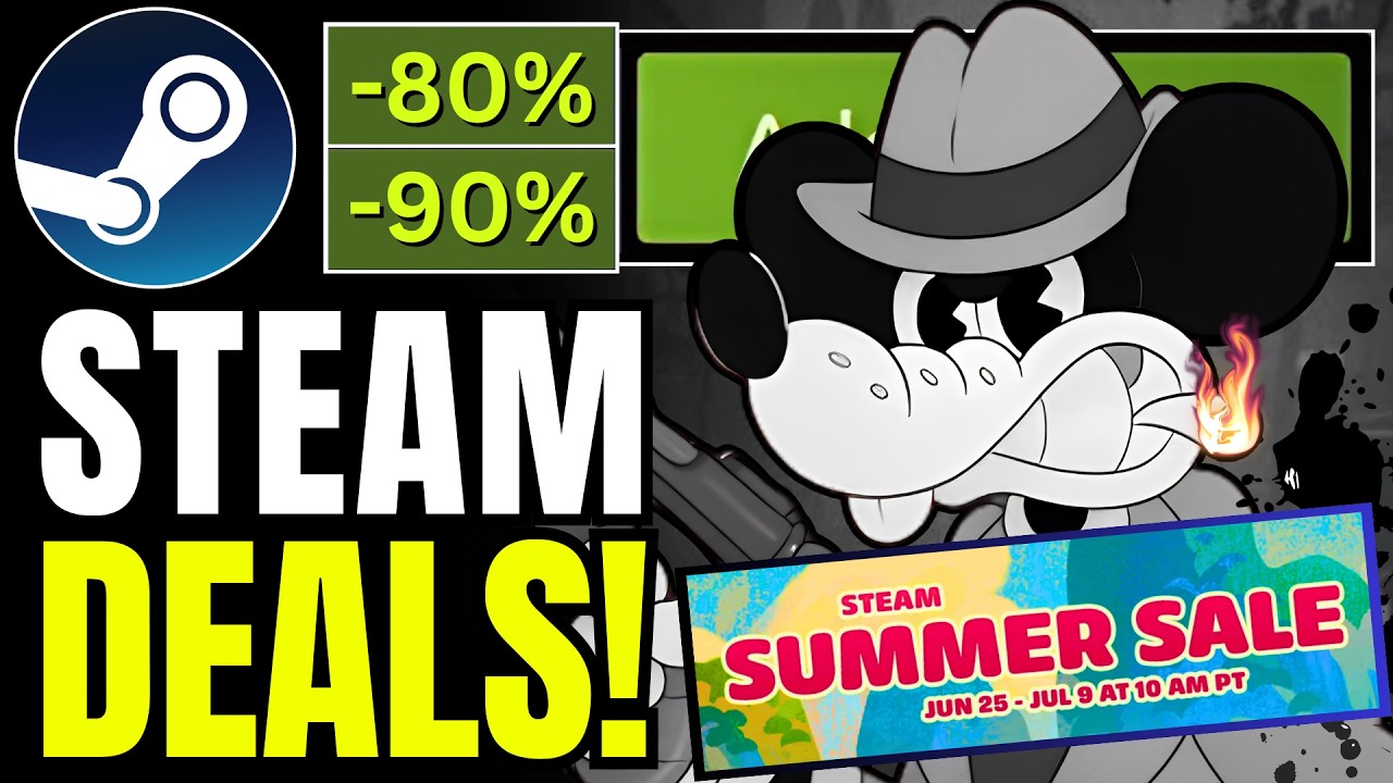 21 игра на летней распродаже Steam по исторически минимальным ценам, которые НЕЛЬЗЯ ПРОПУСТИТЬ!