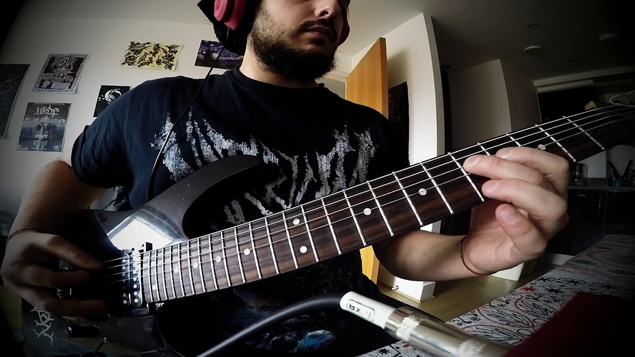 Mighty Ravendark (IMMORTAL Guitar Cover Riff by Riff)