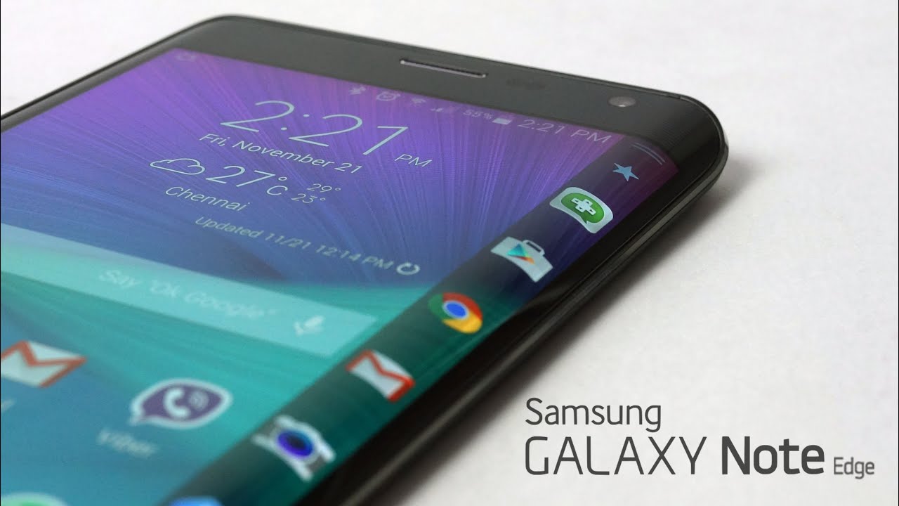 Galaxy Note Edge - Unboxing & Hands On