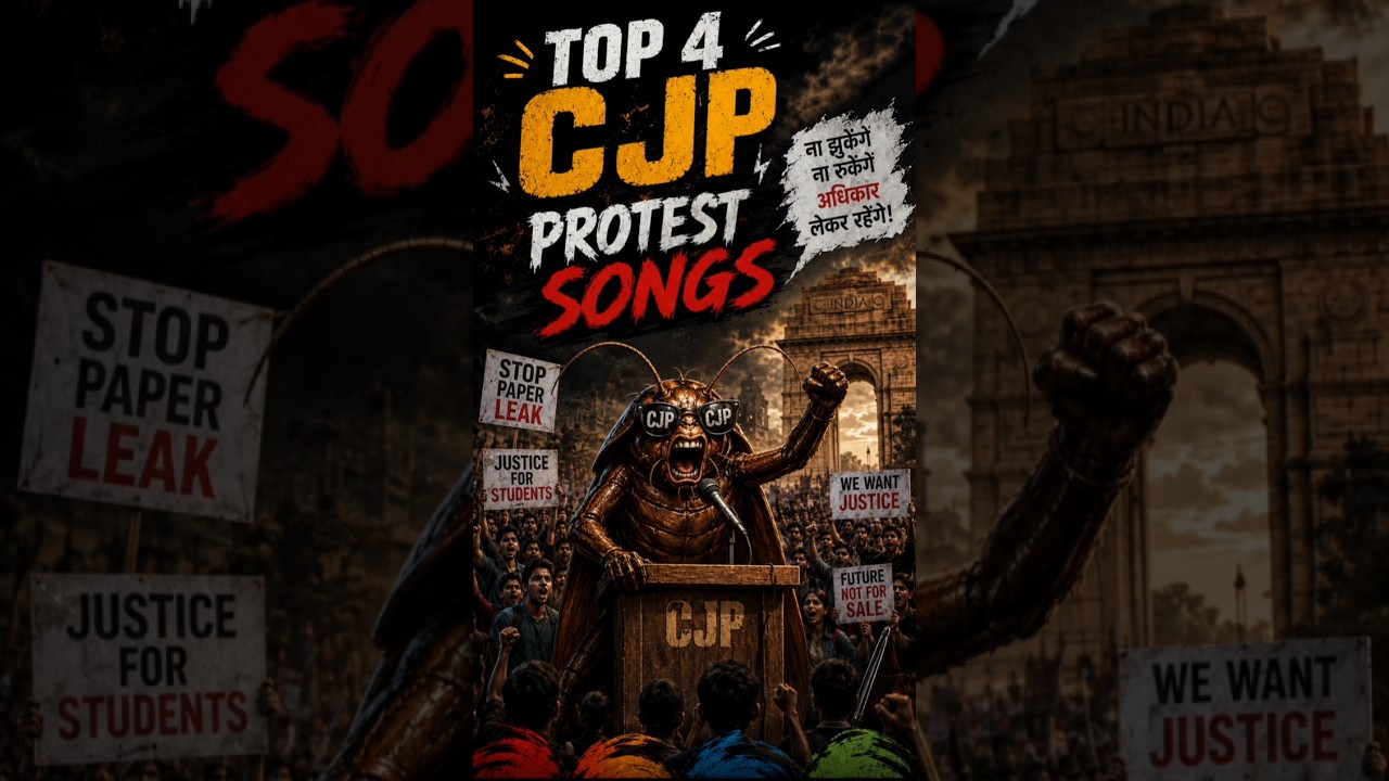 Top 4 CJP Protest Songs | Jantar Mantar CJP Protest Songs | Viral Student Protest Songs 2026