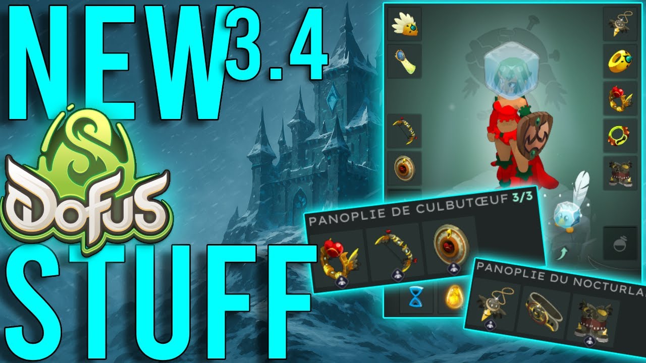 Le nouveau SADIDA TERRE EAU 180 DO 1000 STATS sur Dofus 3.4