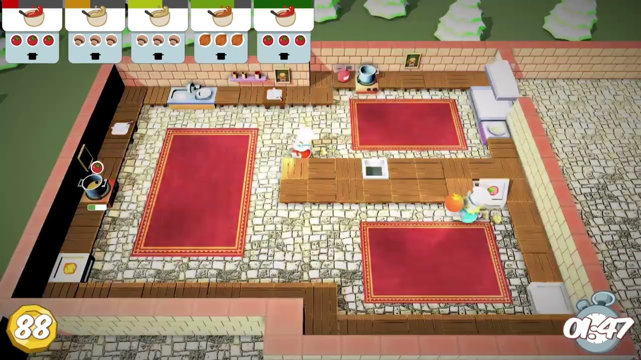 PARTE 16º OVERCOOKED - NIVEL 4-2!!!!!