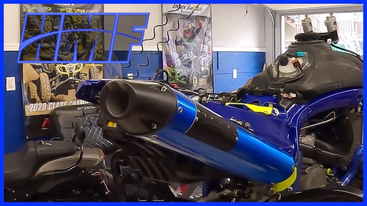 Full HMF exhaust install -  YFZ450R - ononewheel7