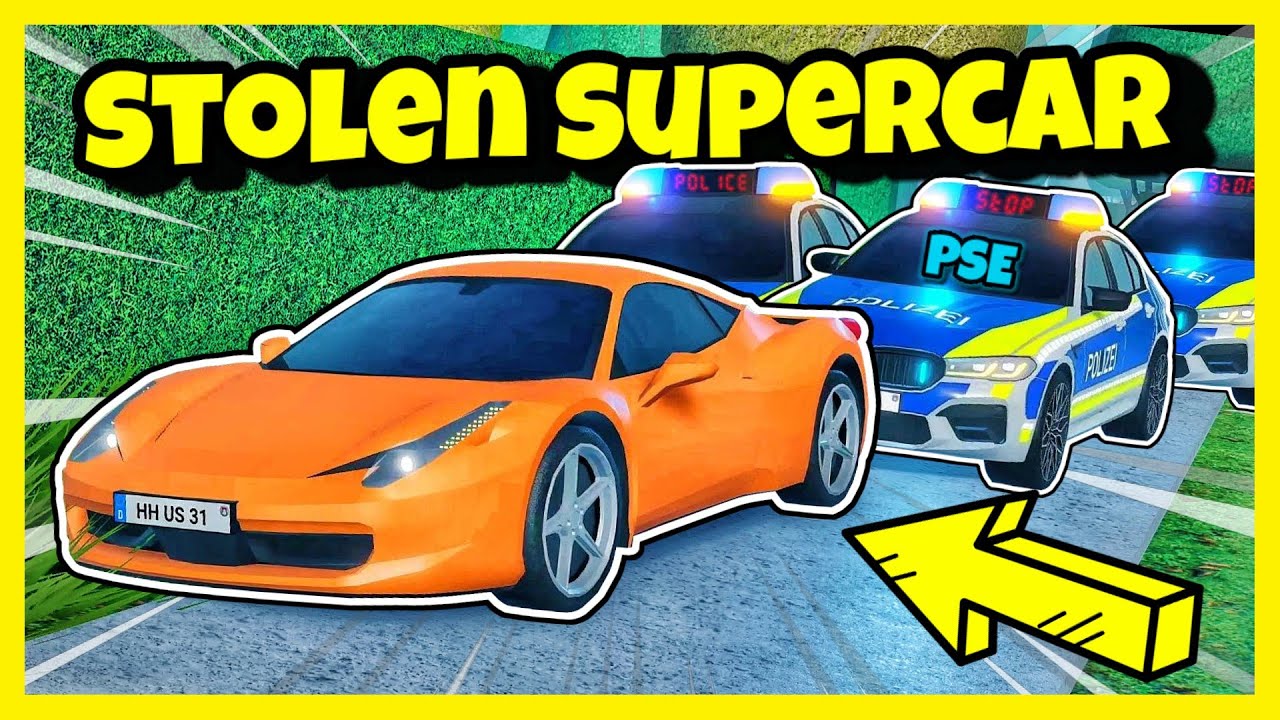 Stolen Supercar challenge in Emergency Hamburg