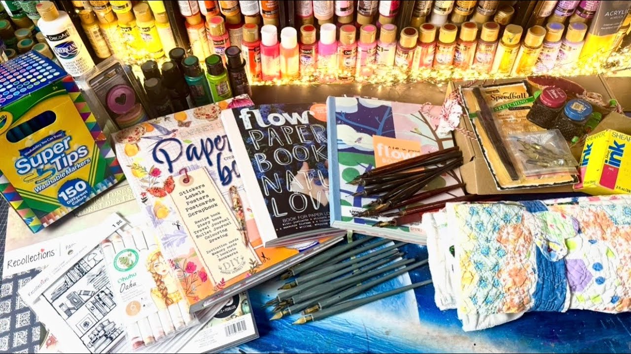 Art Supply Gift Haul!