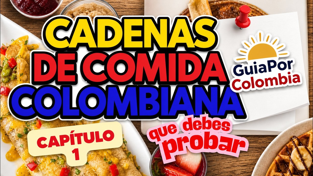Cadena COMIDA Colombiana que debes probar: Crepes and Waffles.