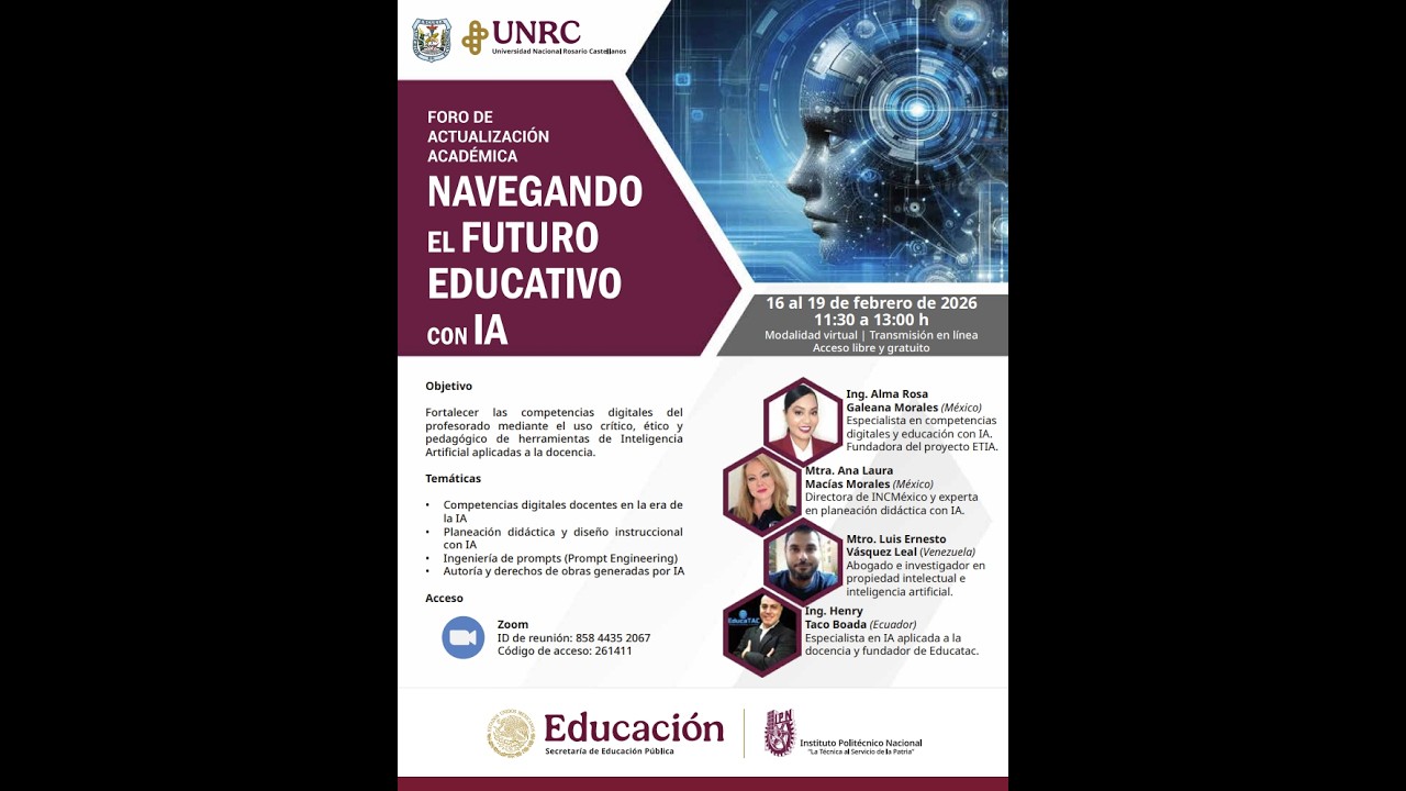 Foro de Actualización Académica - 17 / febrero / 2026