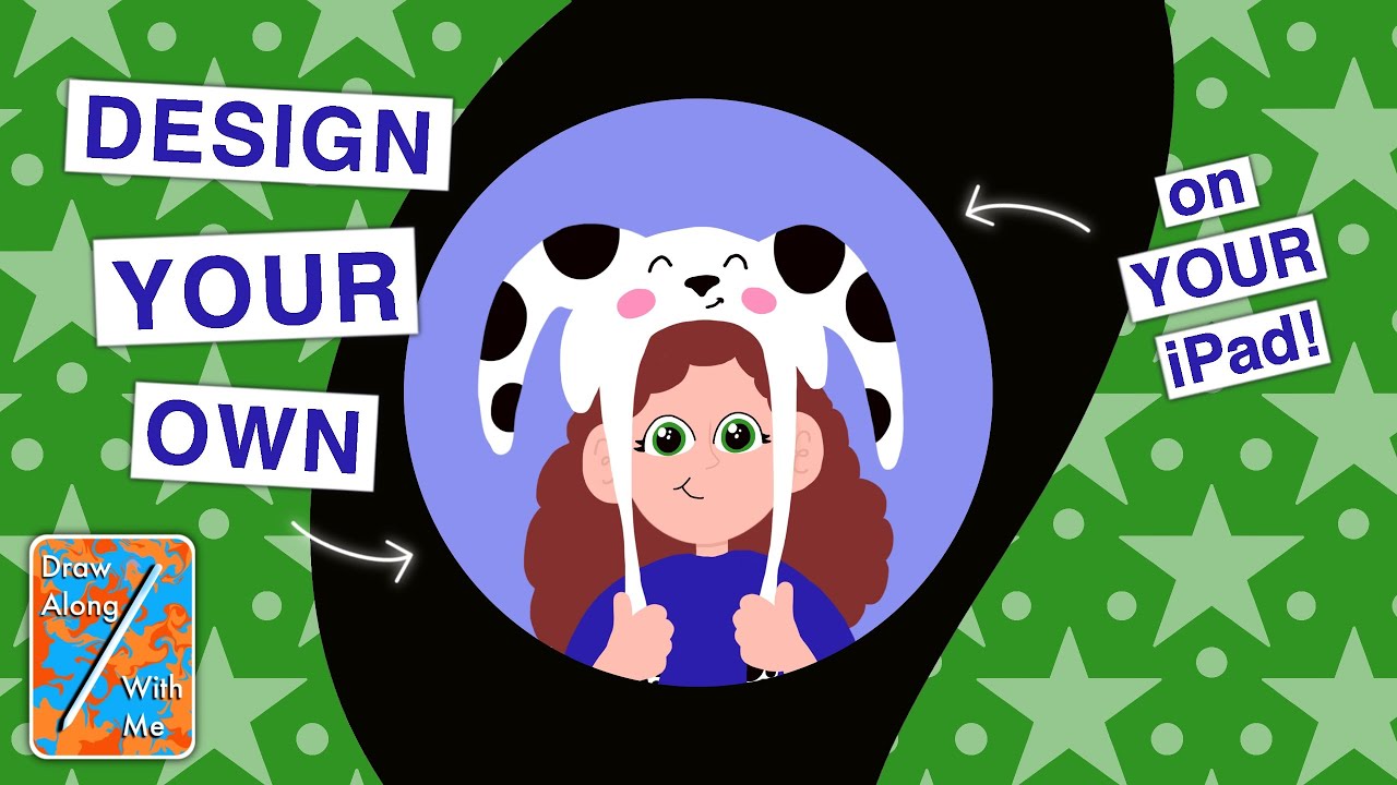Design a Character with Rabbit Ears Hat in Procreate Dreams | Digital Art