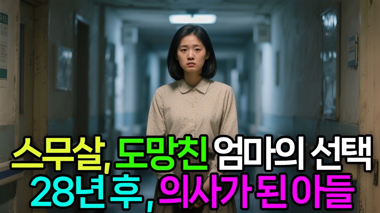 스무 살, 병원에서 도망쳤던 엄마의 선택…28년 후, 의사가 된 아들. 오디오북.시니어드라마