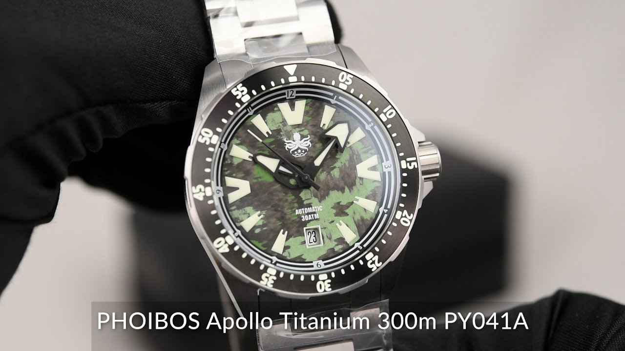 PHOIBOS Apollo Titanium 300m PY041A