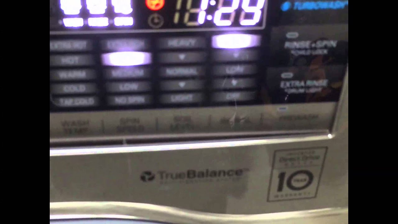 LG WM8000HVA WASHER REVIEW