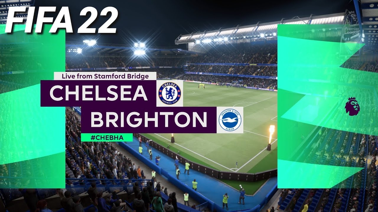 FIFA 22 - Chelsea vs Brighton - Premier League | PS4