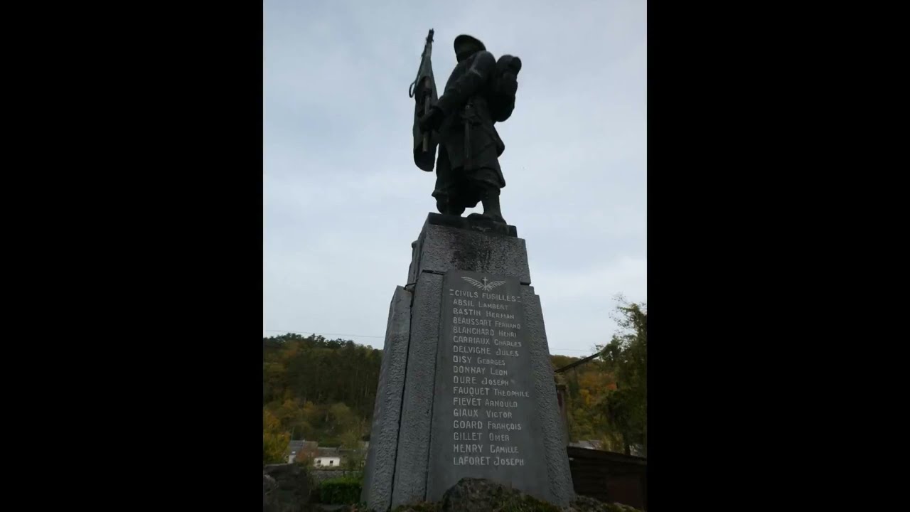Terre de Mémoire et de Sacrifices (1914-1945) monuments aux morts dans Dinant #dinant