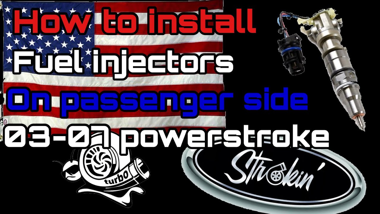 6.0 FORD POWERSTROKE INJECTOR REMOVAL / INSTALLATION /TIPS AND TRICK (Passenger Side)