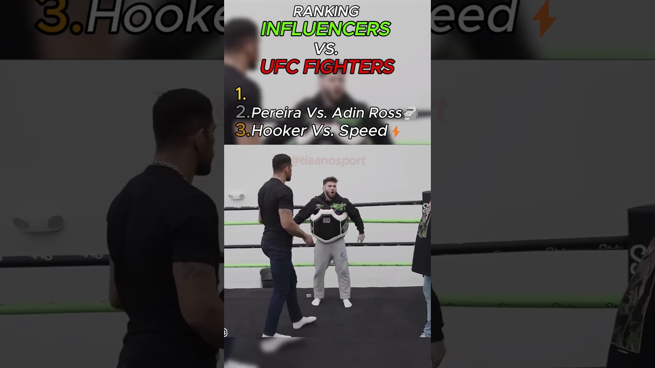 RANKING INFLUENCERS VS. FIGHTERS
