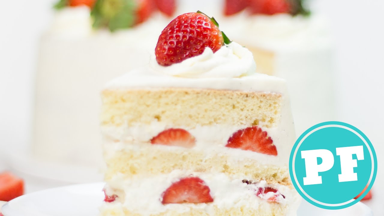 BOLO de MORANGO (Japanese Strawberry Shortcake) | PratoFundo