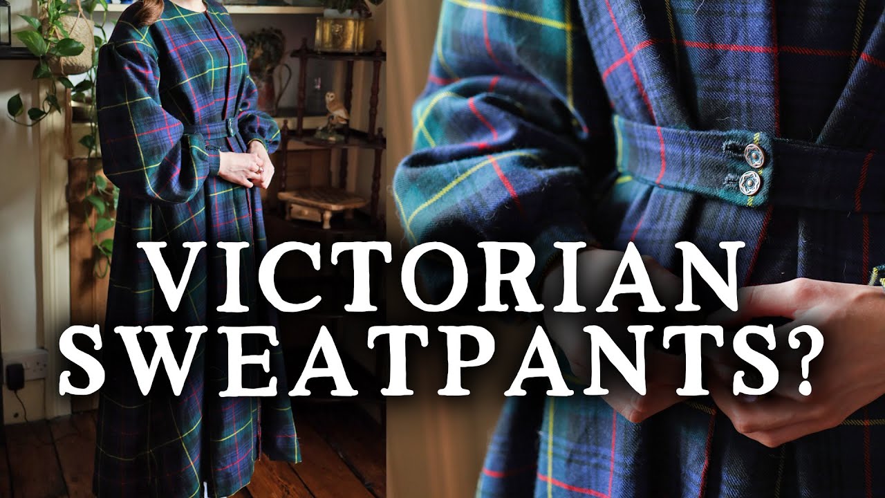 Are These Victorian Sweatpants? | Comfy Historical Fashion #Shorts