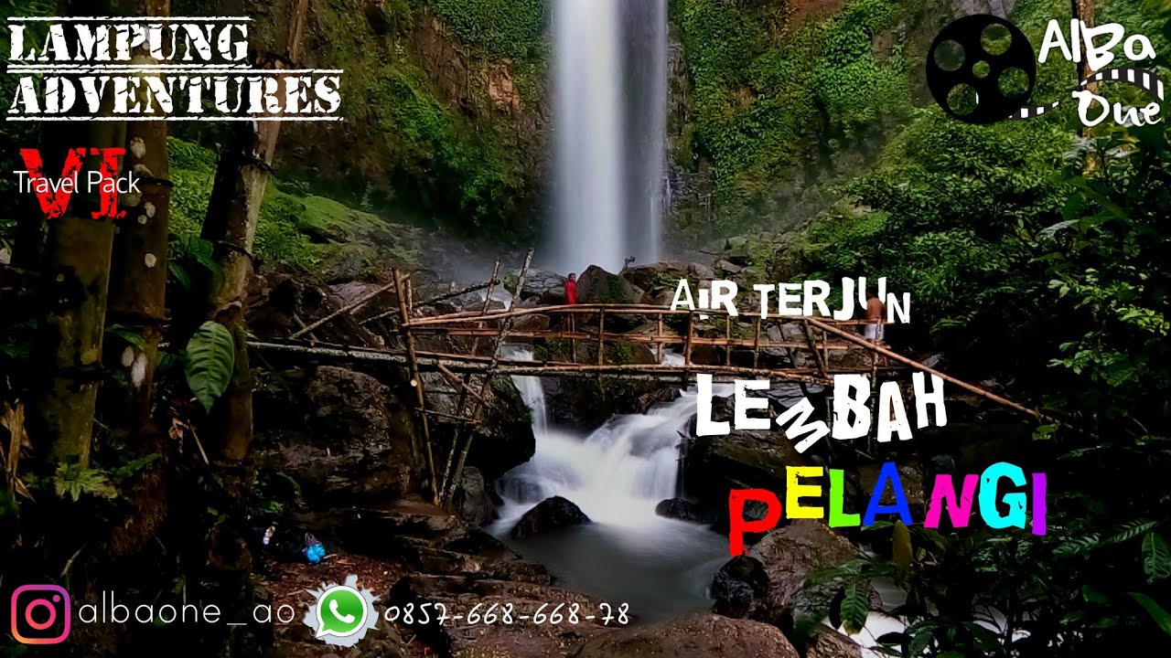 Air terjun lembah pelangi, ulubelu,tanggamus,lampung (travel pack 6)