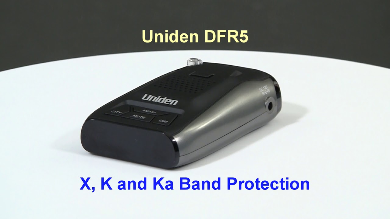 Uniden DFR5 Radar Detector