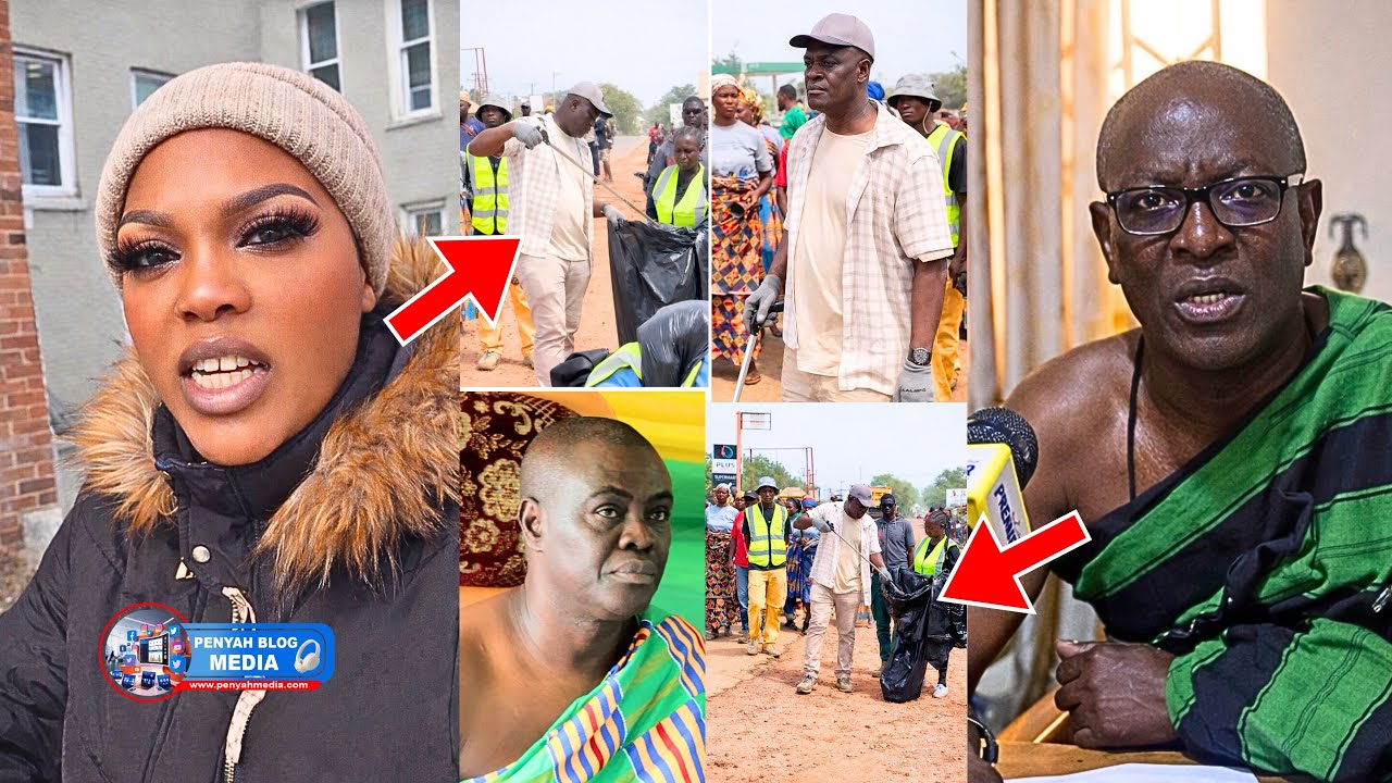 Asɛm bɛn koraa nie🙄 Dormaahene in serious trouble as his TikTok girlfriend & Berekum chiefs blast
