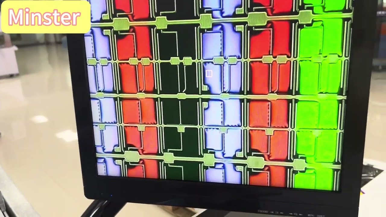 GOA Panel uneven lines repaired by laser machine MT-86L with upgraded laser