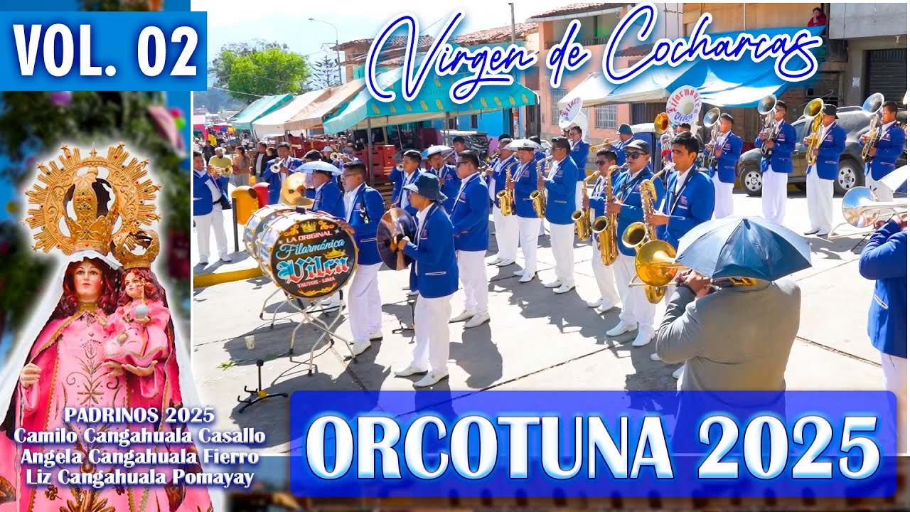 ✅🔵Orcotuna 2025 // Fiesta en Honor a la Virgen De Cocharcas // Fam. Cangahuala // DVD 02